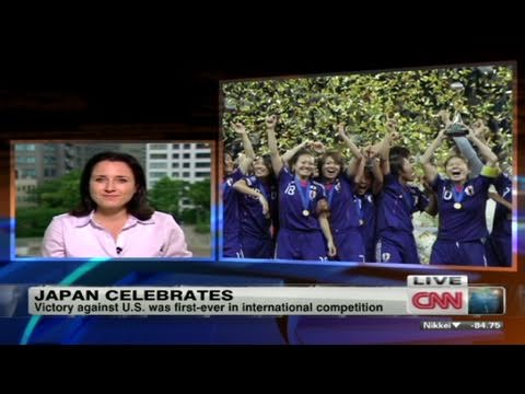 CNN: Japan soccer team gets heroes&#039; welcome