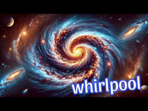 The Whirlpool Galaxy: A Celestial Dance of Gravity and Cosmic Tides