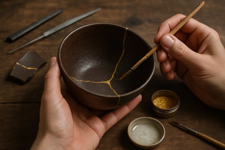 Kintsugi-reparationsmetoder: Mästra konsten att laga med guld
